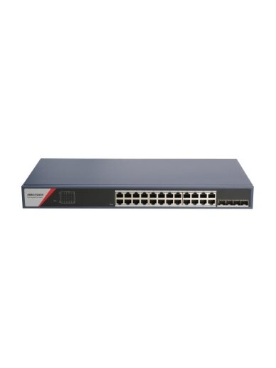 26 prievadų komutatorius Hikvision DS-3E1528-SI-24T4F 26 prievadų komutatorius Hikvision DS-3E1528-SI-24T4F