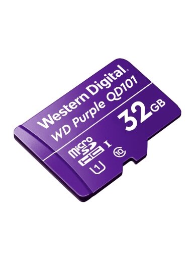 Atminties kortelė Micro SD WD Purple WDD032G1P0C Atminties kortelė Micro SD WD Purple WDD032G1P0C