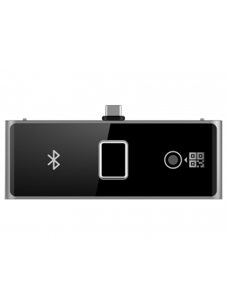 Bluetooth, pirštų atspaudų ir QR modulis Hikvision DS-KAB673-FBQR