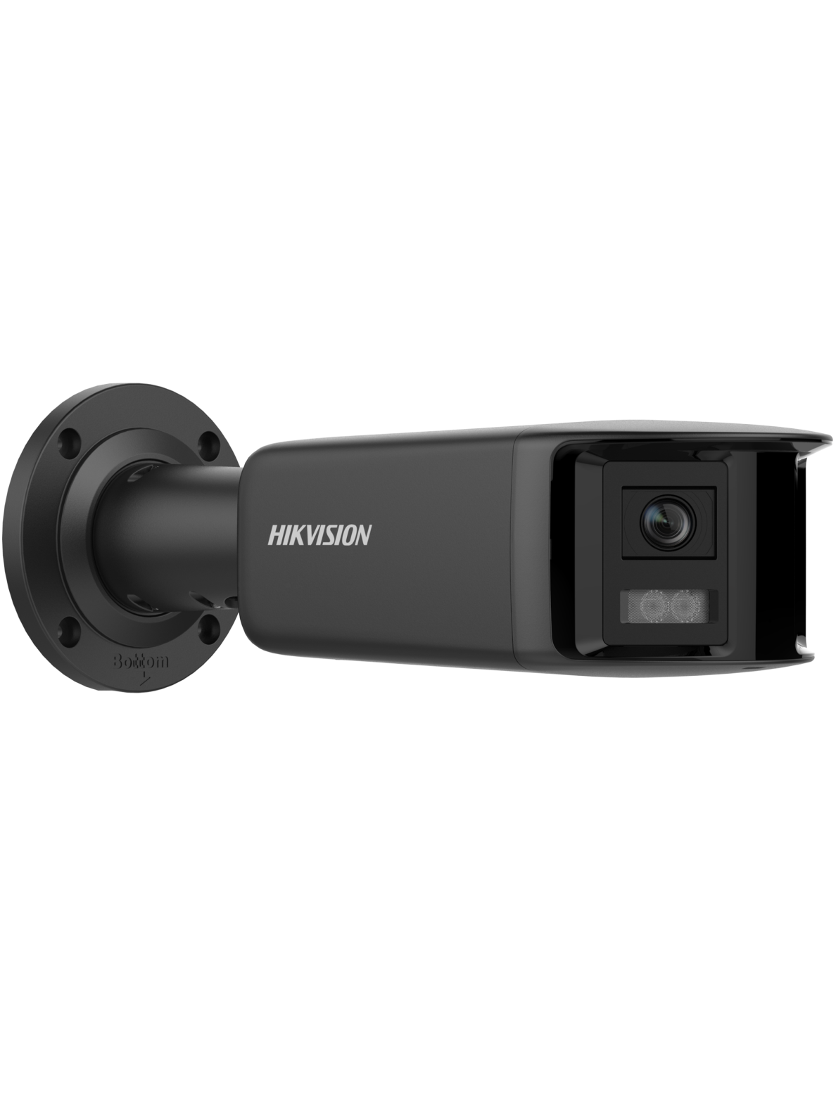 Hikvision Bullet DS-2CD2T87G3P-LIS2UY/SL F2.8 (Juoda, 180°, 8MP, IR + LED 40m, ColorVu 3.0)