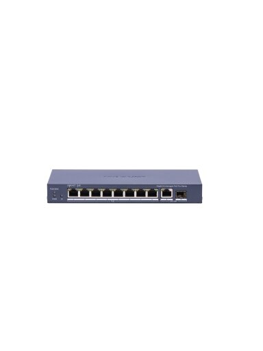 Hikvision 10 prievadų 8 PoE komutatorius DS-3E0510P-E(B)