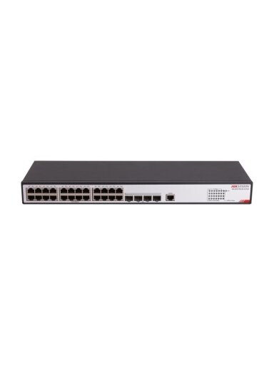 Hikvision 28 prievadų prievadų komutatorius DS-3E2728-HI-24T4X