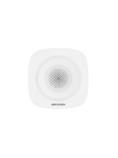 Hikvision belaidė sirena DS-PS1-I-WE(B)(red) AX PRO (vidaus, raudona blykstė)