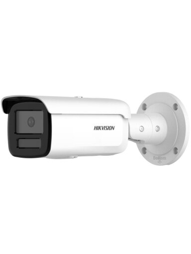 Hikvision bullet DS-2CD2T46G2H-4I F4 (balta, 4 MP, 80 m. IR; AcuSense)