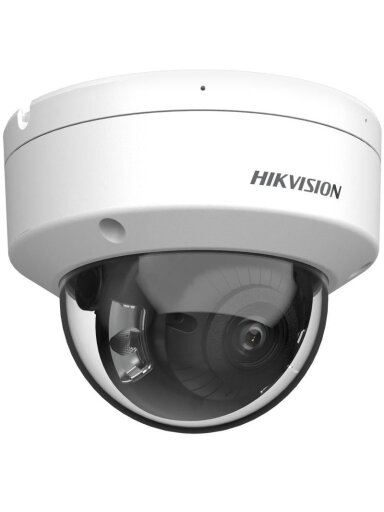 Hikvision dome DS-2CD2187G2-LSU(C) F2.8 (balta, 8 MP, 30 m. LED, ColorVu) Hikvision dome DS-2CD2187G2-LSU(C) F2.8 (balta, 8 MP, 30 m. LED, ColorVu)