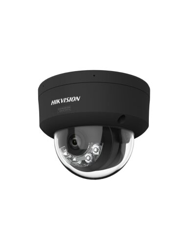 Hikvision dome DS-2CD2187G3-LIS2UY F2.8 (Juoda, 8 MP, 30 m IR; 30 m LED; Hybrid Light, ColorVu)