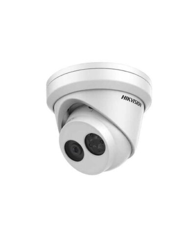 Hikvision dome DS-2CD2343G2-IU F2.8  (balta, 4 MP, 30 m. IR, AcuSense)
