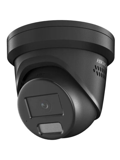 Hikvision dome DS-2CD2347G2H-LIU F2.8 (juoda, 4 MP, 30 m. IR; 30 m. LED, Hybrid Light) Hikvision dome DS-2CD2347G2H-LIU F2.8 (juoda, 4 MP, 30 m. IR; 30 m. LED, Hybrid Light)