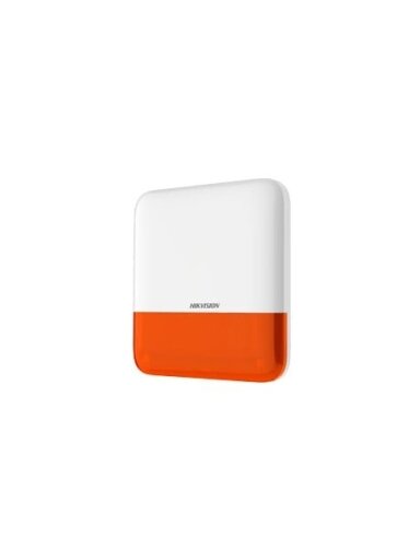 Hikvision sirena DS-PS1-E-WE AX PRO (oranžinė)
