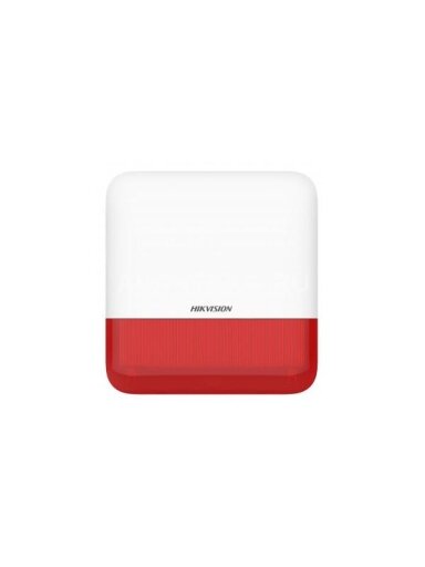 Hikvision sirena DS-PS1-E-WE AX PRO (raudona)