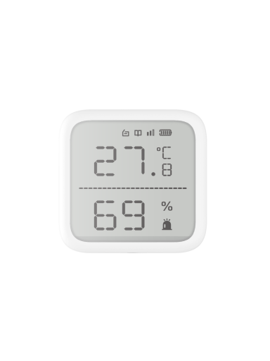 Hikvision temperatūros ir drėgmės matuoklis DS-PDTPH-E-WE AX PRO