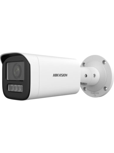 Hikvision Bullet DS-2CD1663G2-LIZU F2.8-12 (balta, 6 MP, 50 m. IR, 50 m. LED, Hybrid light) Hikvision Bullet DS-2CD1663G2-LIZU F2.8-12 (balta, 6 MP, 50 m. IR, 50 m. LED, Hybrid light)
