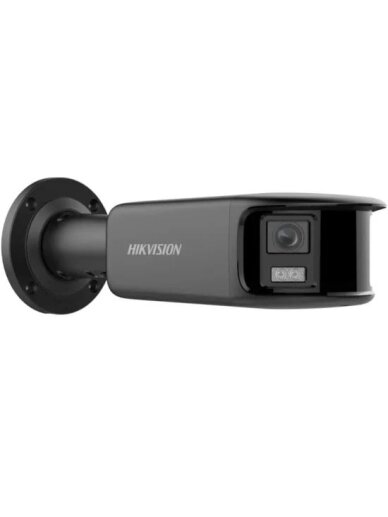 Hikvision bullet DS-2CD2T87G2P-LSU/SL(C) (juoda, 8 MP, 40 m. LED, ColorVu, panoraminė 180°) Hikvision bullet DS-2CD2T87G2P-LSU/SL(C) (juoda, 8 MP, 40 m. LED, ColorVu, panoraminė 180°)