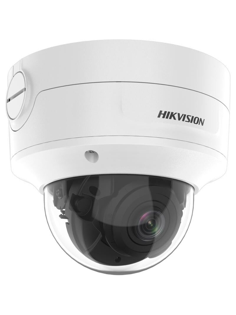 Hikvision dome DS-2CD2746G2T-IZS F2.8-12 (balta, 4 MP, 40 m. IR, AcuSense, Darkfighter)