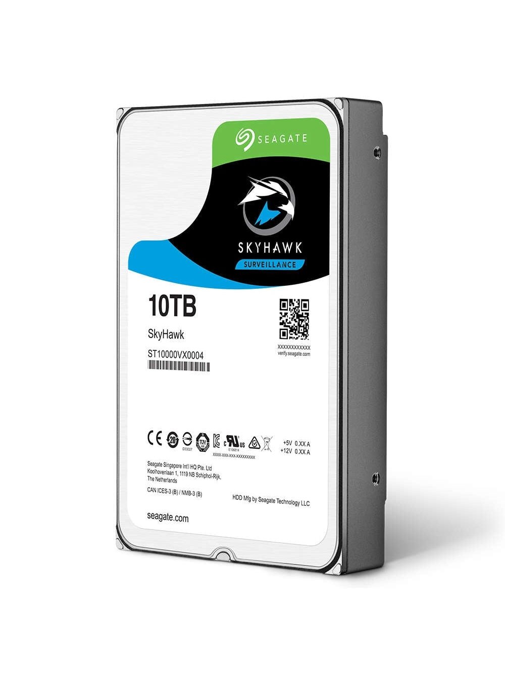 Kietasis diskas SEAGATE Skyhawk Surveillance ST10000VE001 10TB