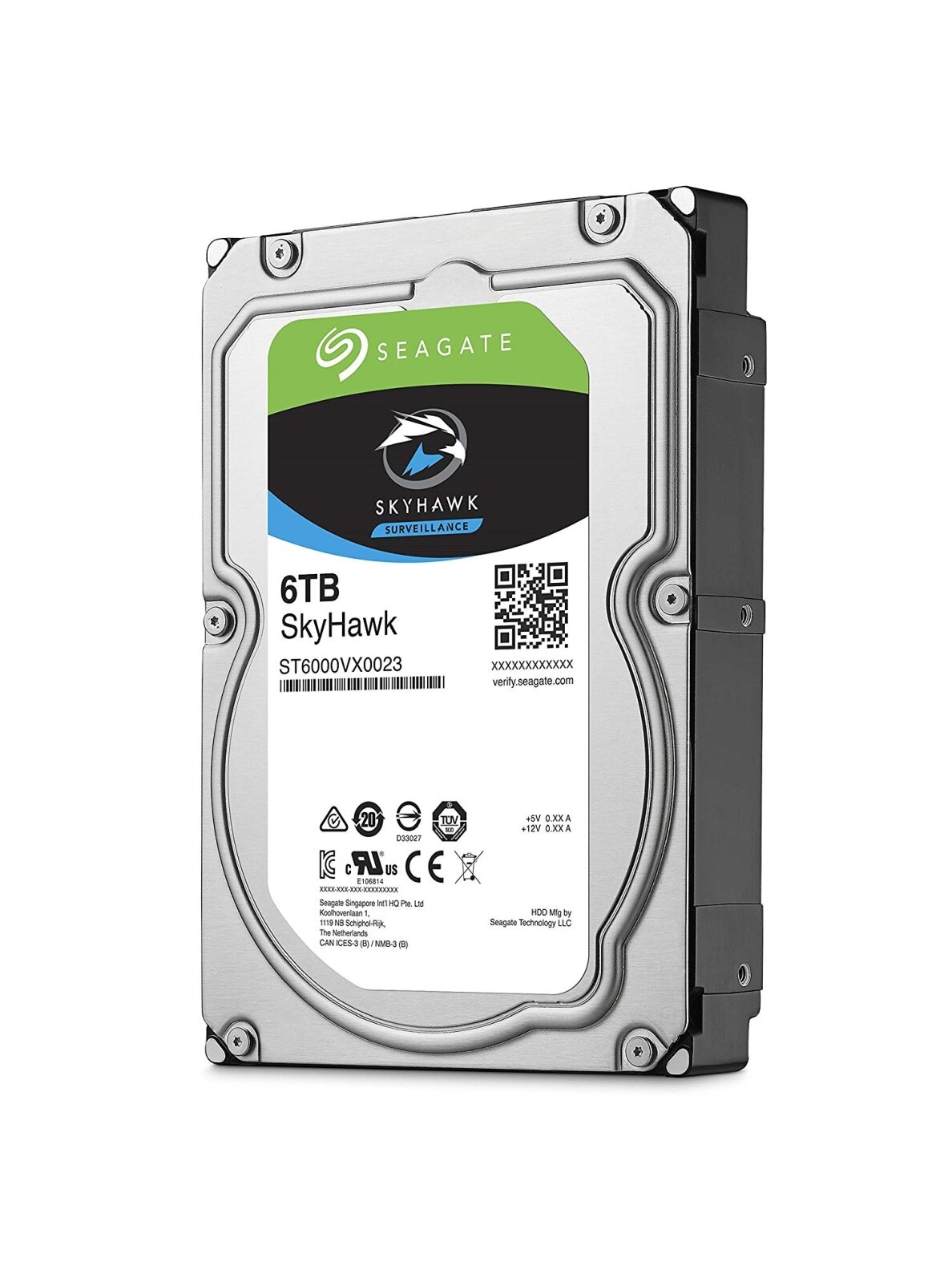 Kietasis diskas SEAGATE Skyhawk Surveillance ST6000VX001 6TB