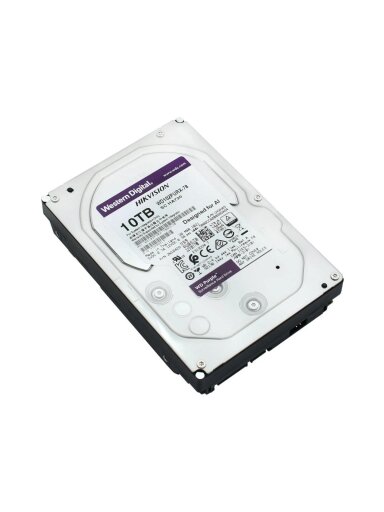 Kietas diskas WD Purple WD102PURX-78 Hikvision Surveillance 10 TB