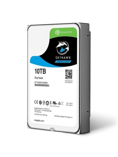 Kietasis diskas SEAGATE Skyhawk Surveillance ST10000VE001 10TB Kietasis diskas SEAGATE Skyhawk Surveillance ST10000VE001 10TB