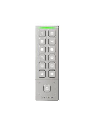 Kontroleris su skaitytuvu Hikvision DS-K1T809MWX Kontroleris su skaitytuvu Hikvision DS-K1T809MWX