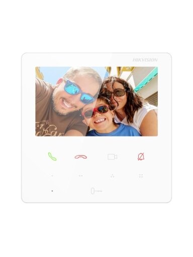 SP telefonspynės monitorius Hikvision DS-KH6110-WE1 (Baltas)