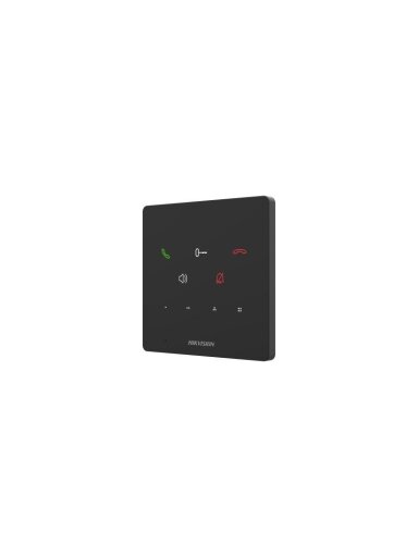 Telefonspynės vidinė stotelė, be ekrano, Hikvision DS-KH6000-E1 (JUODAS) Telefonspynės vidinė stotelė, be ekrano, Hikvision DS-KH6000-E1 (JUODAS)