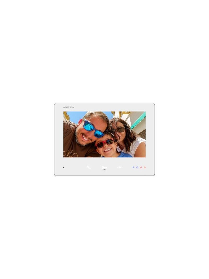 Telefonspynės analoginis 2 laidų monitorius Hikvision DS-KH7300EY-WTE2 (balta)